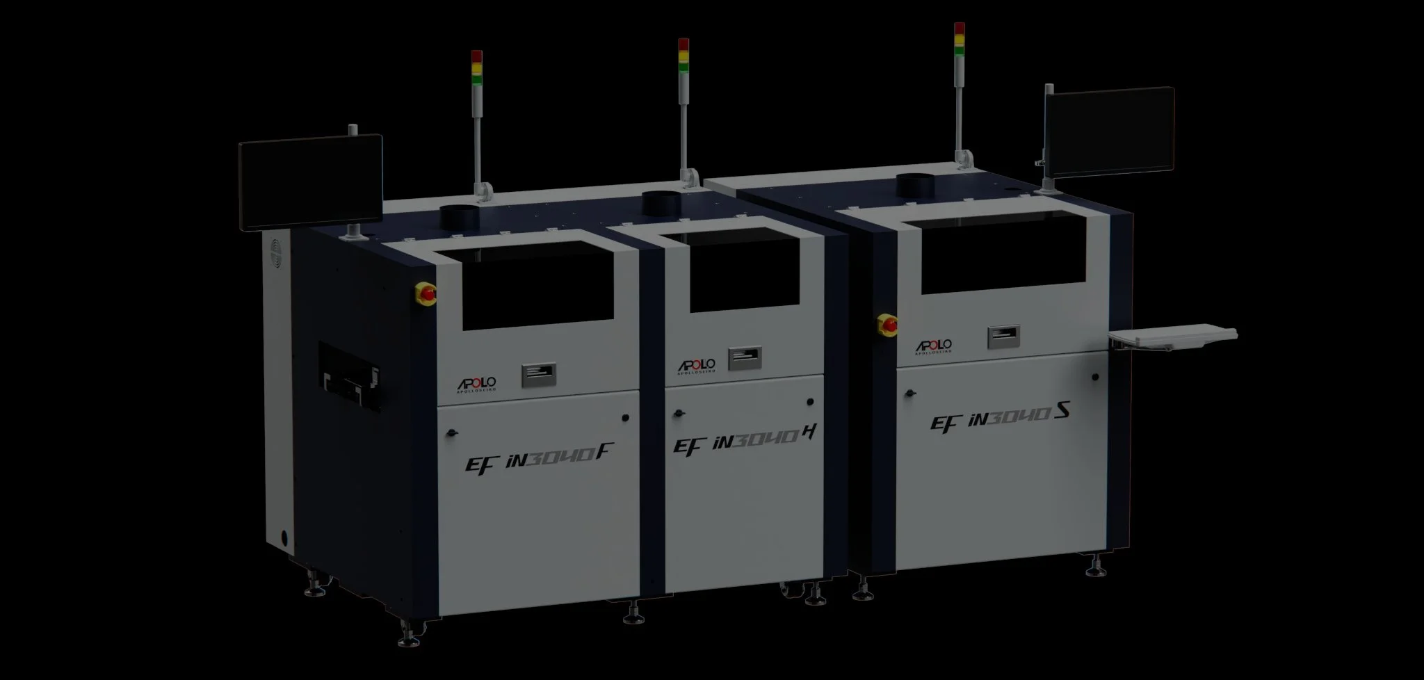 EF 3040A Series Selective Flow Soldering Machines — Apollo Seiko